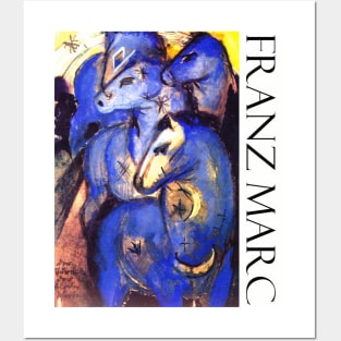 Blue Horses by Franz Marc Posters and Art